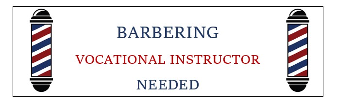 Job Opening: Barbering Vocational Instructor - Department of Administrative  Services