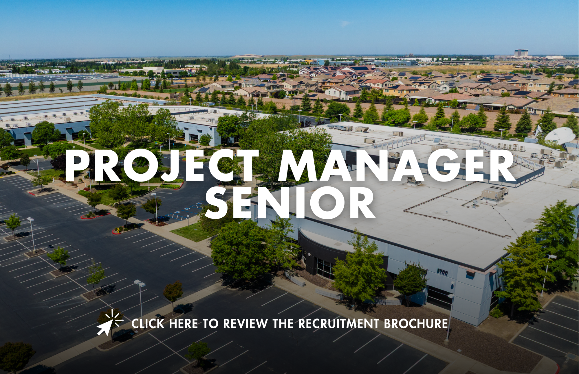 Job Posting: Project Manager - Senior - Placer County