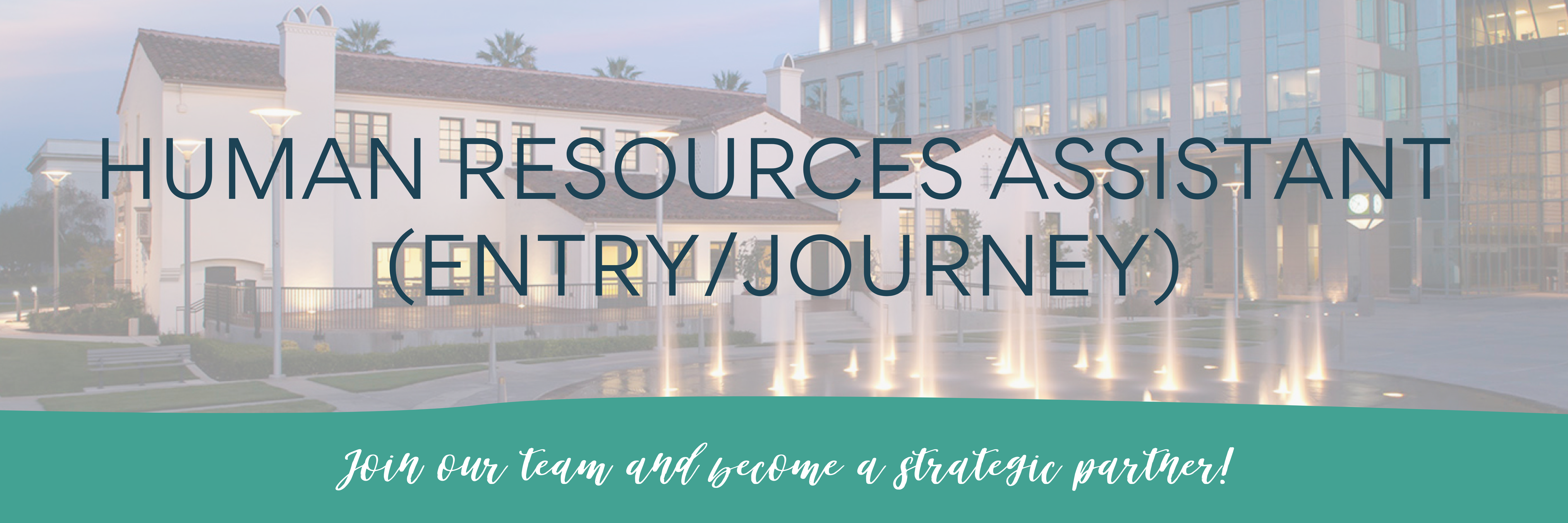 Job Announcement: Human Resources Assistant (Entry/Journey) DOQ - County of  Solano