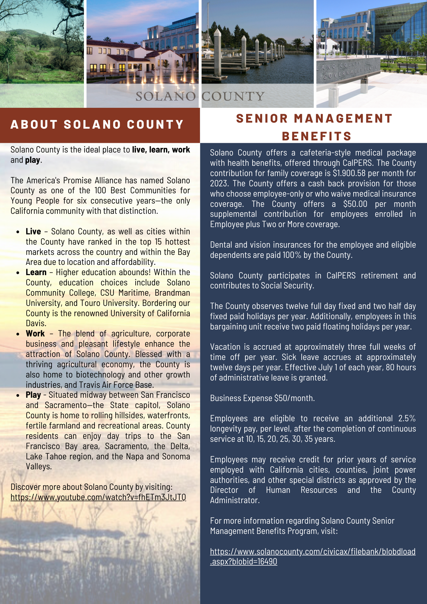 Job Announcement: Human Resources Analyst (Principal) - County of Solano