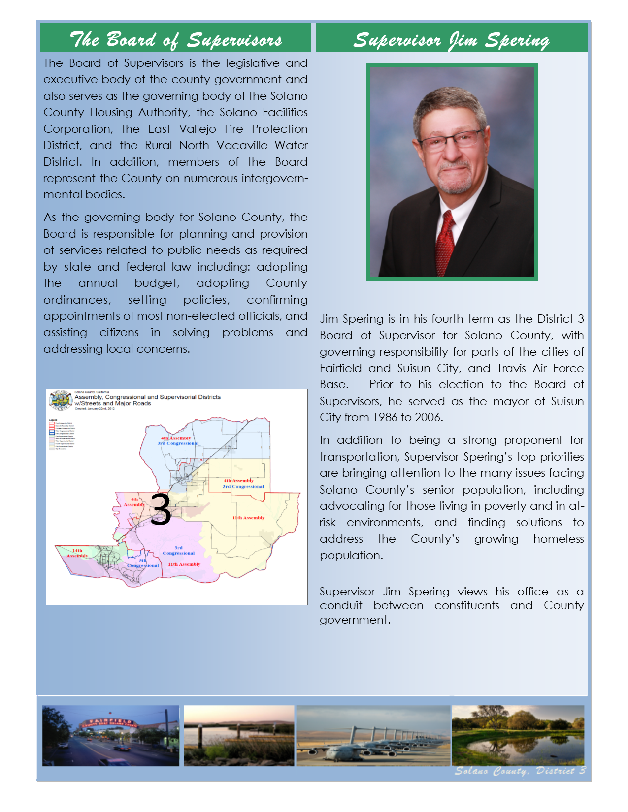 Job Announcement: Board of Supervisors Aide - County of Solano